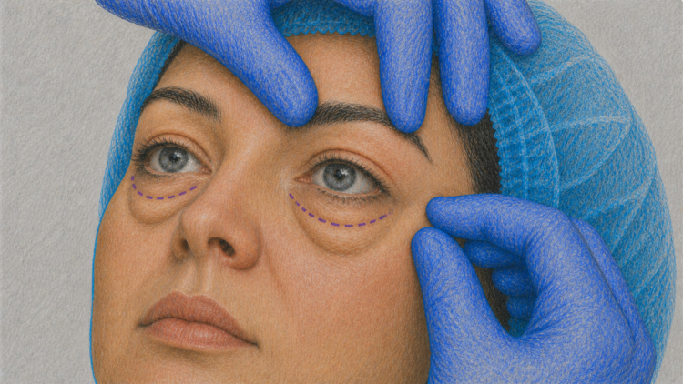 Blépharoplastie inférieure